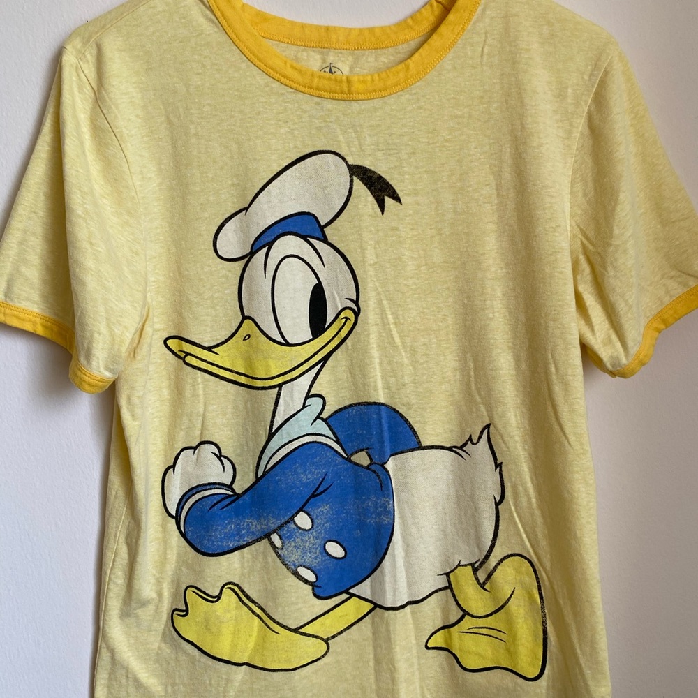 Disney | Yellow Donald Duck Graphic Tee